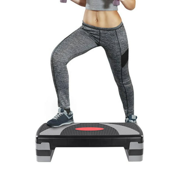 Aerobic Stepper Yoga Step Board Gym Fitness Exercise Cardio Home 3LeveAdjustable